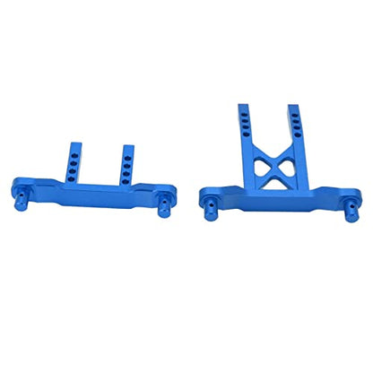 Keenso Aluminum Alloy Front Rear Body Mounts, Shell Post for LaTrax Teton 1/18 RC Car Upgrade Parts (Blue) - color: Blue