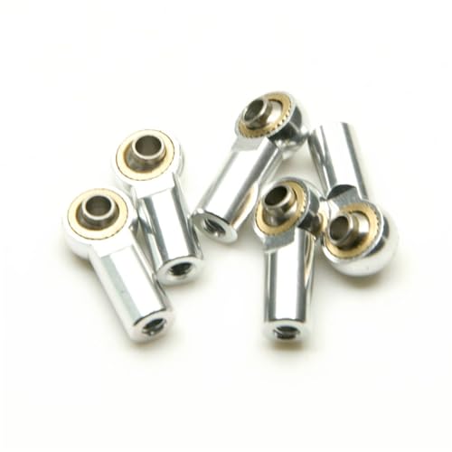 20pcs/Set Aluminum M3 Metal Ball Head Holder for Axial SCX10 Link Rod End Ball Joint for 1/10 RC Car Truck Buggy Crawler ( Color : Blue 20pcs )