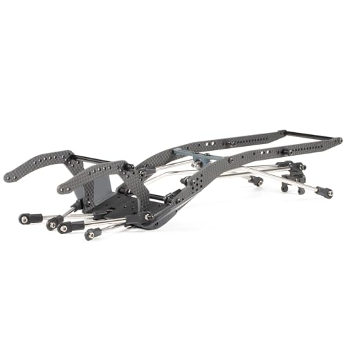 Carbon Fiber LCG Custom Build Chassis Kit and Links Set for 1/10 RC Rock Crawler High Clearance Extreme Breakover (Link Kit) - style: Link Kit