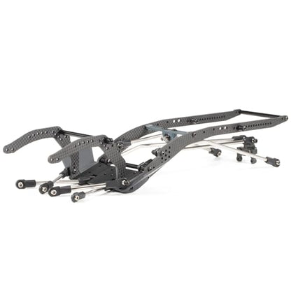 Carbon Fiber LCG Custom Build Chassis Kit and Links Set for 1/10 RC Rock Crawler High Clearance Extreme Breakover (Link Kit) - style: Link Kit