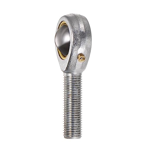 uxcell POSB7 7/16 Inch Male Rod End Bearing Set - 2pcs of 7/16-20 Left and Right Hand Thread Rod Ends with Jam Nut - size: 7/16