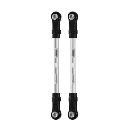 INJORA Stainless Steel Builders Links with Rod Ends for TRX4 SCX10 1/10 RC Crawler Car Upgrade(95mm) - size: 95mm