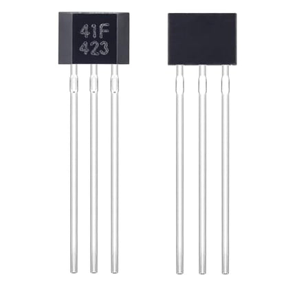 20Pcs SH41 SS41F S41 Hall Effect Sensor 41F 0H41 3Pins Bipolar Magnetic Detector - style: 41F