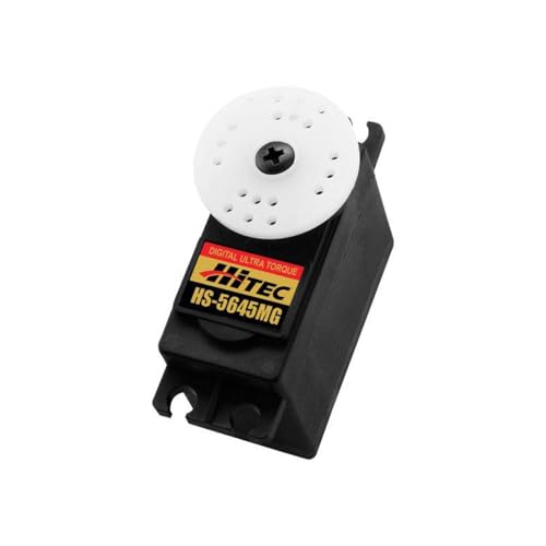Hitec HS-5645MG Digital Servo - High Torque 168oz-in, Metal Gears, Programmable, for RC Car/Truck Steering & Throttle(1PCS)
