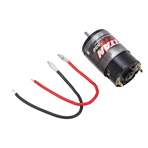 550 Brushed Motor 320A ESC, 320A Two Way Brushed ESC Brushed Motor with ESC for RC Car Crawler (21T) - style: 21T