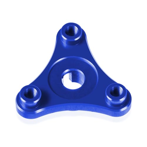 Aluminum Alloy 7075 Slipper Clutch Eliminator, Blue | Compatible with Tra-xxas E-Maxx E-Revo Summit T-Maxx 3.3 Revo 3.3 1/10, RC Car, Upgrade Parts - color: Blue