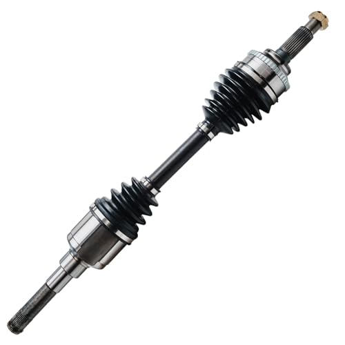 Detroit Axle - Front CV Axle for 2001-2008 Ford Escape Mazda Tribute | Mercury Mariner, 2002 2003 2004 2005 2006 2007 Left CV Axle Shaft Replacement - size: 66B_AX/Single
