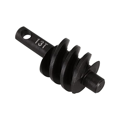 INJORA 13T Overdrive Differential Steel Worm Axle Gears for 1/24 AX24 SCX24 - size: 13T