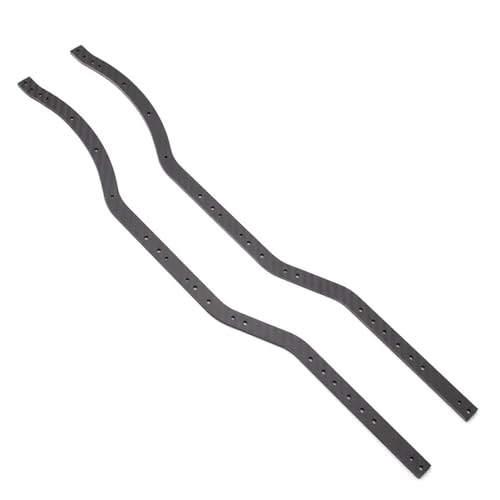 Rc Frame Plate For Axial For SCX10 II 90046 90047 1/10 Carbon Fibre Chassis Frame Rails Chassis Rail Set RC Crawler For Racing Upgrades Parts