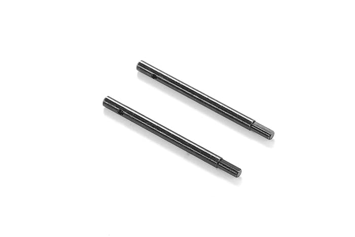 FMS FCX24 FCX18 RC Car Parts Accessory for for FCX24, Power Wagon, K5 Blazer, Lemur, Unimog 421, K5 PRO ;FCX18 Land Cruiser 80, K10, Hummer EV: Rear Wheel Shaft Set - size: C3022- Rear Wheel Shaft Set