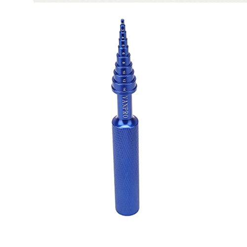 Vanpro Skateboard Bearing RC Ball Bearing Driver Install Remove Tool RC Model Electric Skateboard Mini Cross Tool Set Aluminum Bearing Removal Tool (Blue) - color: Blue