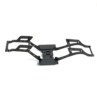 RC Frame Chassis Kit for 1/10 RC Rock Crawle, Gen2 Carbon Fiber LCG Chassis Rails Kit, 72g Lightweight Thickened Cheater Rigs Frame Rails for 1/10 RC Rock Crawler Axial SCX10 (Gen2 Rails) - color: Gen2 Rails