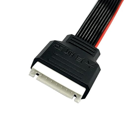 2Pcs JST-XH Balance Cable 8S Lipo Battery Balance Charger Extend Expansion Plug Leads Adapter Conversion Line for RC Vehicles Lipo Battery Charging (50cm) - style: 50cm