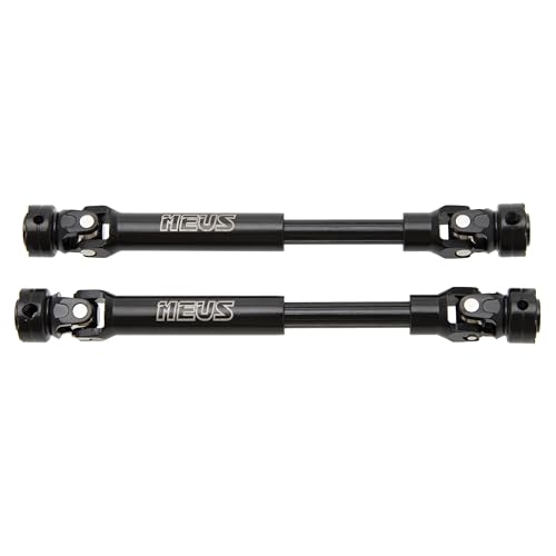 MEUS RACNIG 2pcs SCX10 Driveshafts for 1/10 RC Crawler Axial SCX10/Tamiya CCO1/Redcat Gen8 etc.. (84mm) - color: 84mm