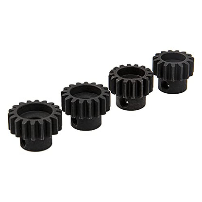 ShareGoo Mod 1 Hardened Steel M1 Pinion Gear Sets 15T 16T 17T 18T fit 5mm RC Motor Shaft Compatible with Arrma Traxxas Axial HSP Redcat Losi 1/8 1/10 Scale RC Car Truck Buggy