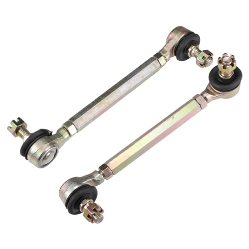 ACROPIX 11cm 4.33" Steering Tie Rod End Tie Rod Link Fit for 50cc 70cc 90cc 110cc 125cc 150cc ATV Quad Four Wheeler with Ball Joint Accessories - Pack of 2 - size: 110mm