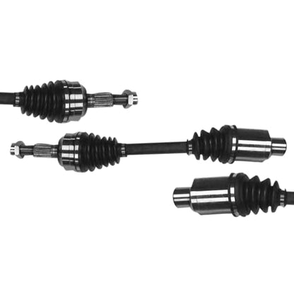 2 Pieces CV Axle Shaft Assembly Front AWD & FWD/FWD Compatible with Chevrolet Equinox 2010-2017, GMC Terrain 2010-2017 L4 2.4L CV Axle Joint Front Left Right Side - size: NCV10641_NCV10642/Pair