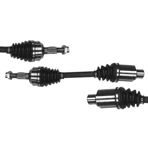 2 Pieces CV Axle Shaft Assembly Front AWD & FWD/FWD Compatible with Chevrolet Equinox 2010-2017, GMC Terrain 2010-2017 L4 2.4L CV Axle Joint Front Left Right Side - size: NCV10641_NCV10642/Pair