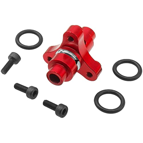 ShareGoo Center Differential Lock Spool Diff Case Locker Spool Compatible with 1/8 Arrma Kraton Notorious Outcast Senton Talion Typhon BLX 1/8 RC Car (Red) - color: Red