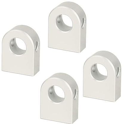 4PCS Body Post Mount CNC Aluminum for Axial SCX10 PRO 1/10 RC Crawler Upgrade,8G (Silver) - color: Silver