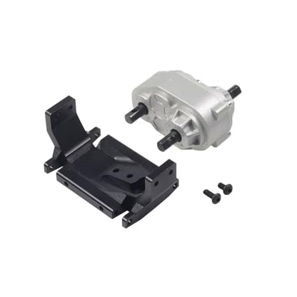 RC Car Parts for Axial for SCX10 D90 D110 TF2 1/10 Metal Gearbox Transfer Case with 72MM Mount Plate RC Crawler Car Upgrade Parts Replacement Car Accessories