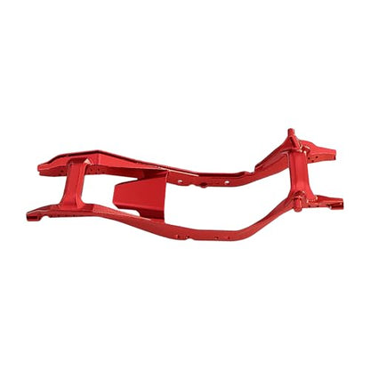 1/30 Aluminum Chassis Rails Frame for AXIAL SCX30 Ford Bronco 4X4 SCX30 Jeep Wrangler JLU 4X4 RC Crawler Car Upgrade Parts (Red) - color: Red