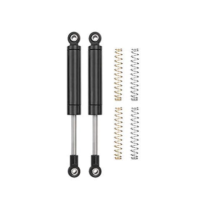 RCLIONS 2pcs RC Shock Absorber 90mm Damper Internal Spring for 1/10 RC Crawler Car TRX4 SCX10 SCX10-II D90 Upgrade Parts - size: 90mm