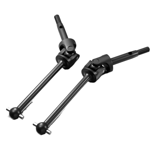 RC Car Drive Shafts Compatible with Losi Micro-B 2S 2WD 1/24 RC for Buggy for Racing Cars Upgrades Parts 2PCS Steel Rear Axles Drive Shafts CVD