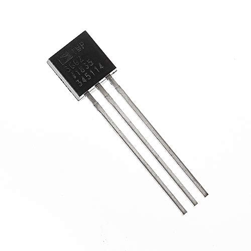 5pcs TMP36GT9Z TMP36 Temperature Analog Sensor,3-Pin.