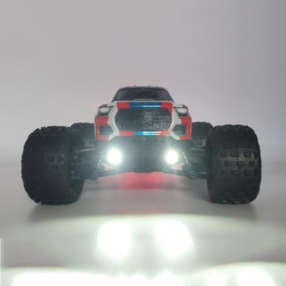 RC Headlight Taillights Kits Front & Rear Lights for ARRMA 1/18 Granite Grom Upgrades Parts
