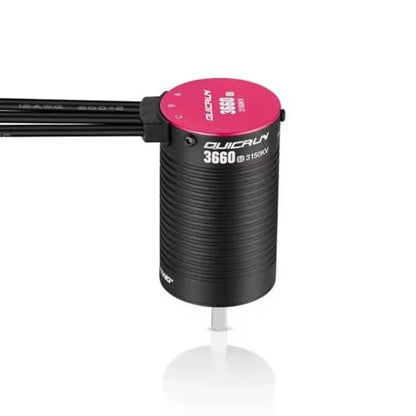 3660SL G2 Sensorless Brushless Motor 3660/3652 3150KV/3700KV/5400kv/4000kv/3250kv 2-3S RC Car Motor for 1/10 Scale RC Trucks & Monster Trucks (3652SL G2 3250KV) - size: 3652SL G2 3250KV