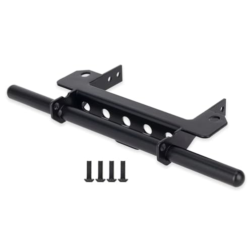 RC Models For LCG For Vanquish VS4-10 For Phoenix 1/10 Metal Front Rear Bumper Set RC Crawler Car Chassis Upgrade Parts Accessory(Rear) - size: Rear