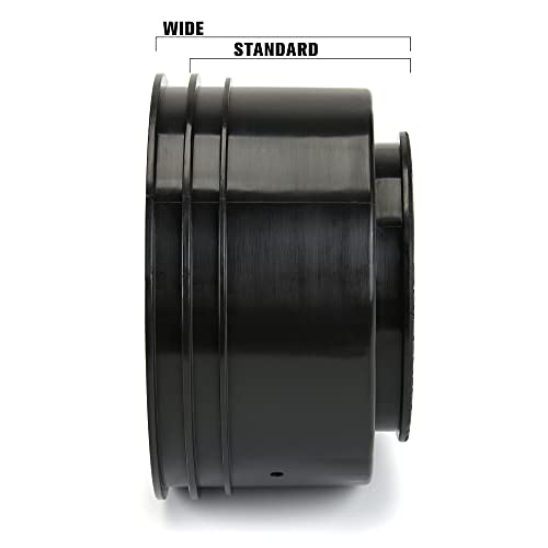 Pro-Line Racing Showtime+ Wide SC Blk Whls F/R PRO279403 RC Tire
