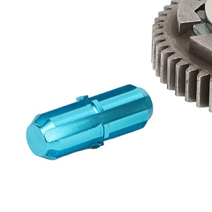 Keenso 57T RC Clutch Spur Gear, Aluminum Alloy Steel RC Slipper Clutch Replacement for Arrma 1/10 Upgrade (Blue)