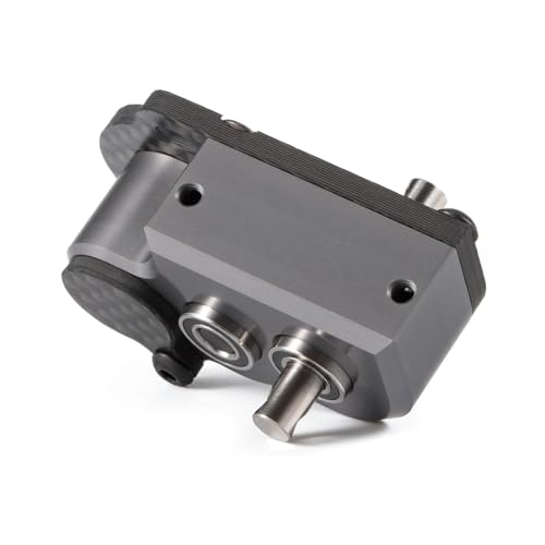 1/10 RC Portal Transmission 48Pitch Tiny Gearbox with Slipper Pad Machined Ultralight for 1/10 RC Crawler LCG Chassis Capra F9 AR45 Axle (Gray) - color: Gray