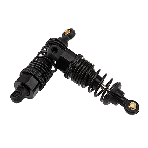 ShareGoo 4Pack Adjustable Shock Absorber Damper 68mm 102004 Compatible with HPI HSP Traxxas Losi Axial Tamiya Lightning EP 1/10 On-Road RC Drift Car (Black) - color: Black