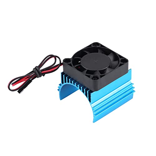 Rc 1 16 Heatsink 24Mm Coolg 4×4×4 Universal Cooling Fin Set Heat Sink with Fan for 1 10 Rc Car 4074 4274 1515 Motor, NOENNULLysvqa3ob06