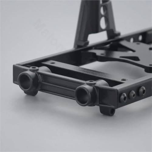 Metal 6x6 Chassis Rails Extended Kit with Shock Towers and Bumper Mount for 1/10 RC Crawler Axial SCX10 90046 90047 Upgrade Part