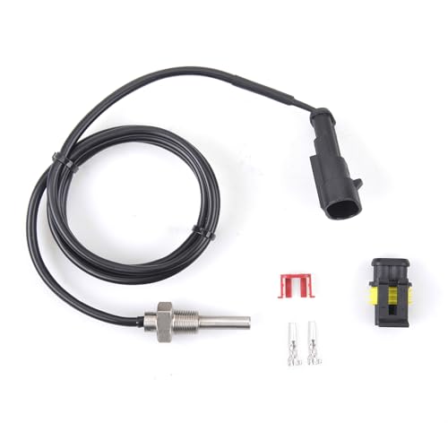 1/8" NPT Universal Oil Water/Coolant Temperature Electrical Sender Transmitter Sending Unit Temp Sensor Dual Wire Sensor