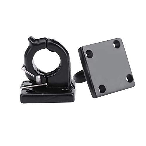 Simulation Trailer Buckle, Tow Lock Shackle Bracket Set, Metal Rescue Buckle Simulation Tow Hook for SCX10 Tamiya CC01 D90 D110 TF2 RC Car