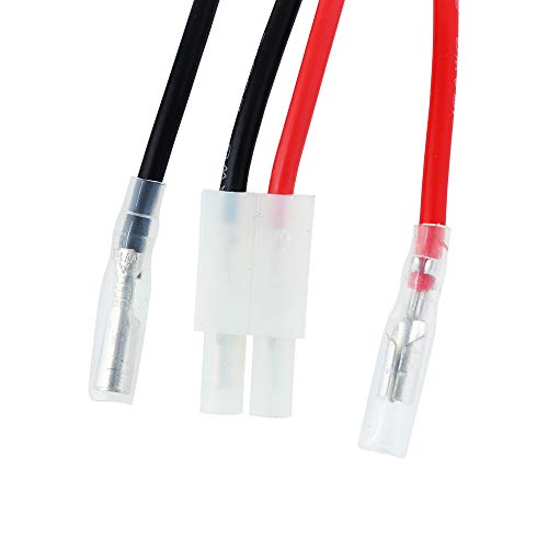 RC Car 60A Brushed ESC Electric Speed Controller 6V/2A BEC Compatible with traxxas TRX-4 TRX-6 D90 HSP Tamiya Axial SCX10 1/10 RC Truck, Buggy, Short Course Truck,Rock Crawler and Tank