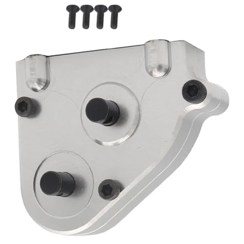 RC Car Parts for MN128 MN86 MN86S MN86K MN86KS for MN for G500 1/12 RC Crawler Car Upgrade Parts Metal Transmission Gearbox Transfer Case(Silver) - color: Silver