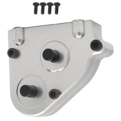 RC Car Parts for MN128 MN86 MN86S MN86K MN86KS for MN for G500 1/12 RC Crawler Car Upgrade Parts Metal Transmission Gearbox Transfer Case(Silver) - color: Silver