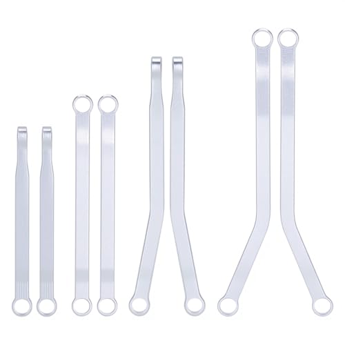 Aluminum High Clearance Chassis Links for 1/30 Axial SCX30 RC Crawler Car Upgrade Parts (Silver) - color: Silver