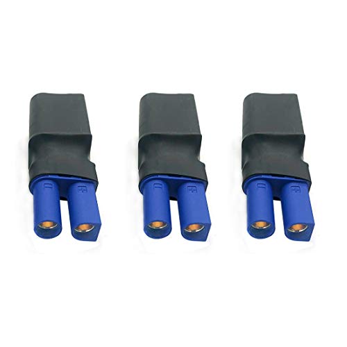 3pcs EC5 Parallel RC Lipo Battery Connector Adapter for RC Quadcopter Multirotor - style: EC5 Parallel Connector
