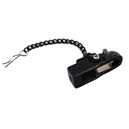 ShareGoo Metal Hitch Trailer Hook Ball Buckle Simulation Link Component Compatible with Traxxas TRX-4 90046 90047 SCX10 1/10 RC Crawler Car,Black