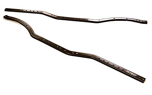 Black HD Metal Replacement Chassis Rail Set for Axial 1/10 SCX10 II Rock Crawler