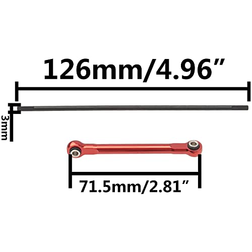 ShareGoo Metal Front Sway Bar RC Car Anti-Sway Bar Anti-Roll Mount Compatible with Traxxas UDR 1/7 RC Unlimited Desert Racer