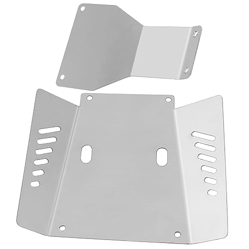 Stainless Steel RC Chassis Armor Protector Guard RC Skid Plate Compatible with Tamiya CC01 1/10 RC Crawler