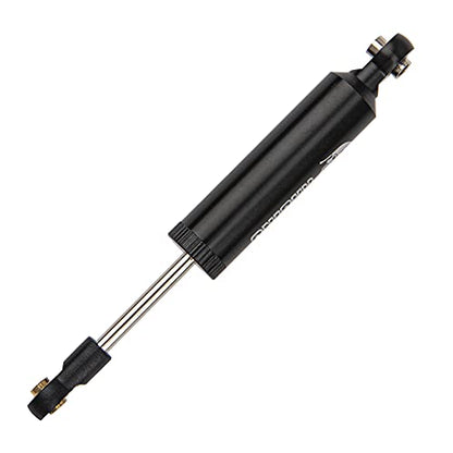 4Pcs Shock Absorber Damper Internal Spring 90mm Aluminum Alloy Shocks Compatible with Axial SCX10 90046 HSP HPI Traxxas TRX4 Redcat 1/10 RC Crawler Car (Black) - color: Black